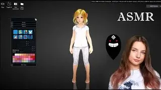 [ASMR] Black Desert Online Character Creation | Whispering and Mouse Clicking Sounds