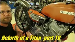 Классический 2-тактный T500 Suzuki Titan почти ВЕРНУЛСЯ на ДОРОГИ!
