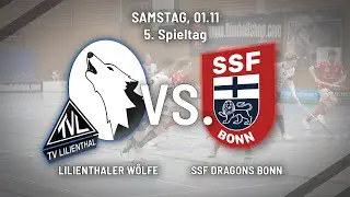 LILIENTHALER W&Ouml;LFE  VS. SSF DRAGONS BONN II | 2. FBL, 5. Spieltag, 01.11.25
