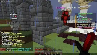 FIGHTING THE ARCANE GOLEM BOSS?!? Hellbounds Minecraft Skyblock