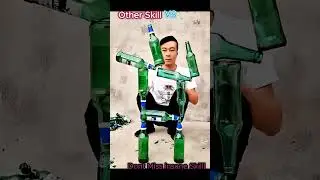 Smart Skill Vs Insane Skill 😱 #shortvideo #funny #shortsfeed