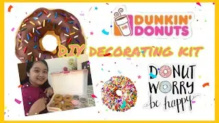 Dunkin Donuts/DIY Decorating kit🎀❤️Brianne Arcena