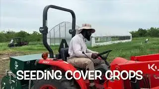 Cover crop seeding