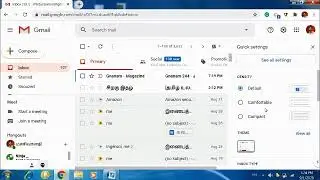 how to change the Tamil language setting in Gmail &ndash; ஜிமெயில் அமைப்பைத் தமிழில் மாற்றுவது எப்படி?