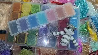 ❤️‍🔥🌸влог/распаковка бисера/обзор нового бисера/бисеропоетение🌸❤️‍🔥#vlog #бисероплетение #бисер #рек