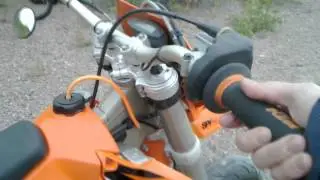 KTM EXC 300 SM soundcheck
