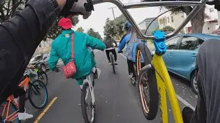 POV in the Pack on an SE Bikes Big Ripper! #shorts