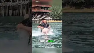 It Couldn't Handle His Weight.. #flyboard #moments #shorts