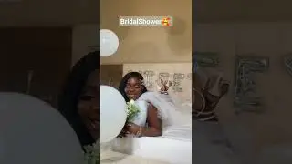 BEST OF HER BRIDAL SHOWER 🥰❤️😁#viral #trending #video #love #film #story #marriage #wedding #event