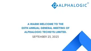 05th Annual General Meeting of Alphalogic Techsys Limited