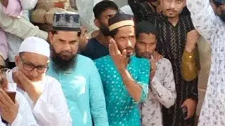 Huzoor Syed Margoom Alam Jafri Ka Janaza