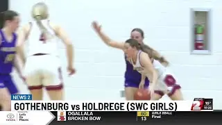 Gothenburg vs Holdrege SWC Girls Semi-Finals Highlights