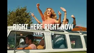 RIGHT HERE RIGHT NOW &ndash; Groovebyte Productions (Official Lyric Video)☀️ Summer Vibes | Feel-Good Pop