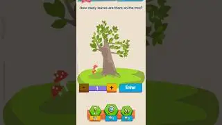 IQ Boost No. 63 How to  count leaves #braingames #puzzlegames #gameplay #mobilegame