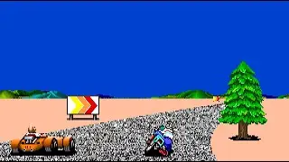 Power Drift PC MS-DOS Gameplay (MT-32)