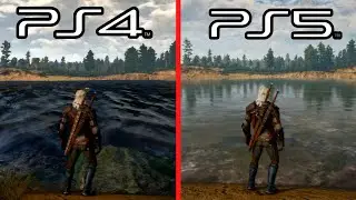 The Witcher 3 | PS4 vs PS5 Graphics Comparison
