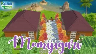 THE SIMS MOBILE - Autumn Villa - Thanksgiving House Build