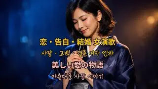 恋・告白・結婚までを歌う女演歌｜美しい愛を歌う、愛から結婚までの物語사랑에서 결혼까지의 여자 엔카, 아름다운 사랑을 노래하다