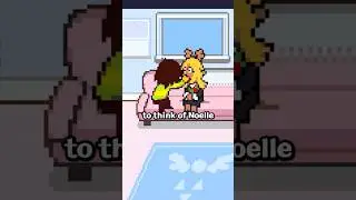 Think of Noelle while on WEIRD ROUTE in Deltarune Chapter 4