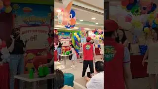 🌈Cup Racing Game! #jollibee #jollibeeparty #cup #race #racegame #shorts #bdayparty #short