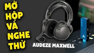 Mở Hợp và Test Thử Cho ae tham khảo tai nghe nhá - Audeze Maxwell (PlayStation/PC)