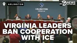 Arlington County Boards bans police cooperation with ICE
