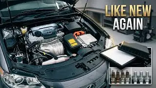 DIY Lexus ES300H Hybrid Service #Lexus #Hybrid #Toyota #diy #mechanic #repair