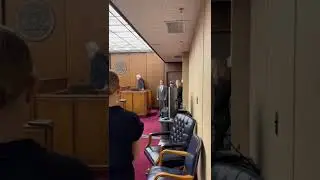 The Bailiff does his thing