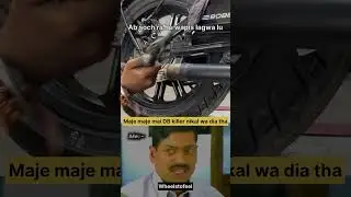 Jawa 42 Bobber db killer removed #shorts #jawa42bobber #dbkiller #jawa #jawamodification #bikelover