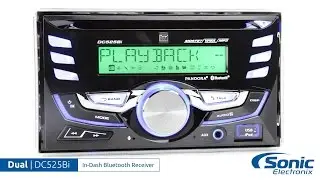 Dual DC525Bi In-Dash Bluetooth Receiver | Product Overview