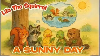 Lila the Squirrel&rsquo;s Sunny Day Adventure 🌞 | Learn About Friendship and Teamwork!