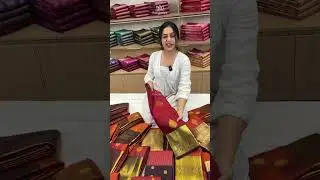 Rust Combinations RESTOCKED | Pure Kanchipuram Silk Sarees | #sareelove #kanchipattu 