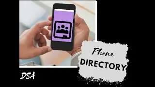 DSA project || Phone Directory || JAVA || GUI