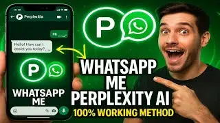 How to use Perplexity AI in WhatsApp? 100% Working Method!