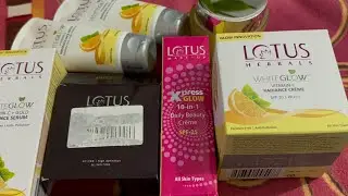 Lotus products review 🥰🥰🪷