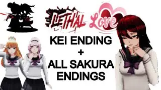 LETHAL LOVE YANDERE GAME | kei ending & all sakura endings