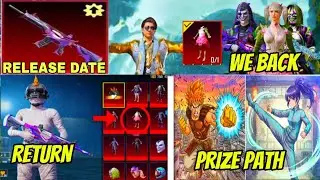 🔴M416 FOOL RETURN & LEGACY LOOT CRATE | NEXT PRIZE PATH |💎 INDERNO HELMET | NEW MYSTERIOUS COLLAB 😀 