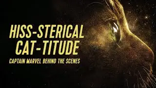 Hiss-sterical Cat-titude | Marvel | Captain Marvel Behind the Scenes