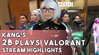 Kang Dupet 2B Cosplay playing Valorant Twitch Live Stream Highlight