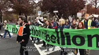 Extinction Rebellion Begins Projects in Washington DC Over Climate Crisis Inaction