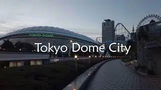 【4K】Tokyo Dome City | Amusement Park in Tokyo [東京ドームシティ ] | ジャイアンツ 球場