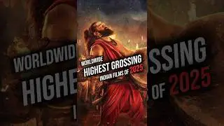 Worldwide Highest Grossing Indian Films 2025 🌍🔥 #shorts #kantarachapter1