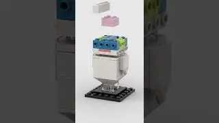 LEGO - Disney BrickHeadz - WALL&bull;E  Eve- Speed Build!