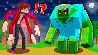 Джей-Джей и Нико стали Эндерменом и Зомби-мутантом в Minecraft Challenge &mdash; Maizen Джей-Джей и Майки