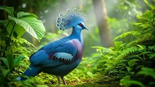 Forest Ambience with Birds Chirping | Nature Sounds & Relaxing Background Music