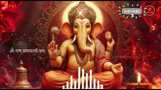गणेश मंत्र ll ॐ गण गणपतये नमः ll om gan ganpataye namah ll peacefull mantra ll sonil motwani