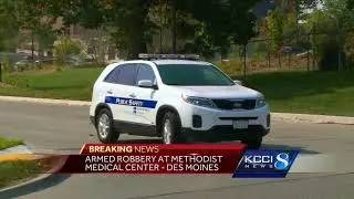 Police report armed robbery in hospital parking lot