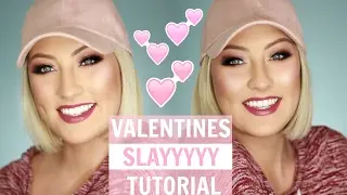 VALENTINES SLAY TALK THROUGH | Makeup Tutorial | GLAMNANNE