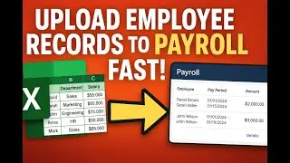 How to Upload Employee Data from Excel in HRMS Payroll Software | Best Payroll Software Excel Import