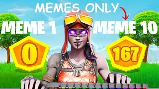 Doing MEME STRATS in a $15,000 Fortnite Tournament (Solo Series Week 1)